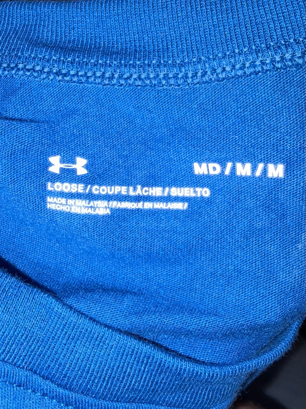 Under Armour Royal Blue Loose Fit T-Shirt